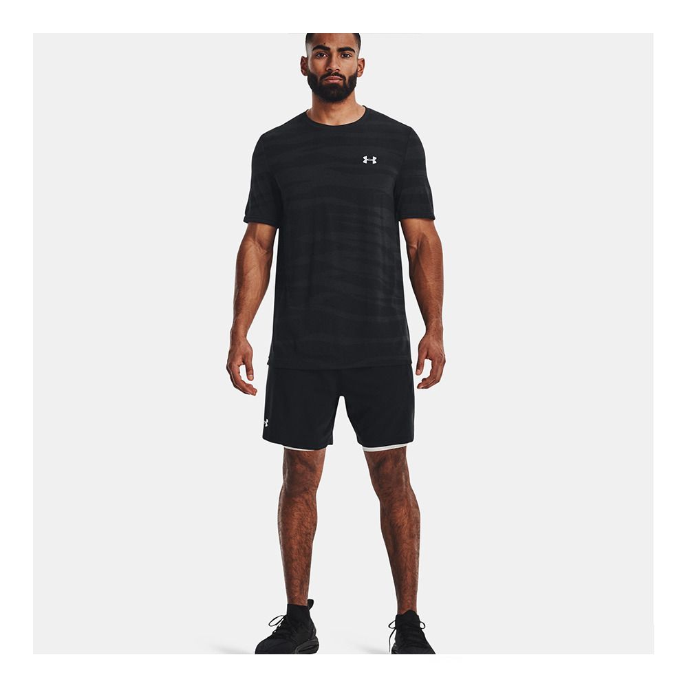 Under Armour SEAMLESS WAVE - Maillot Homme black