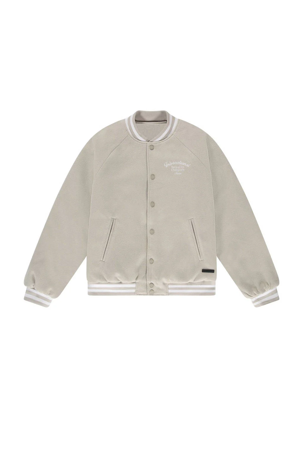 NIK&NIK baseball jacket grijs