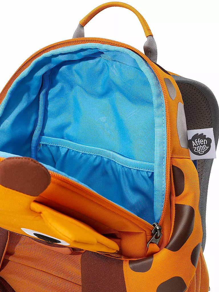 AFFENZAHN Kinder Rucksack Großer Freund - Giraffe orange