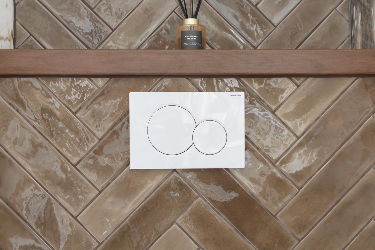 Geberit Sigma 01 drukplaat glans wit