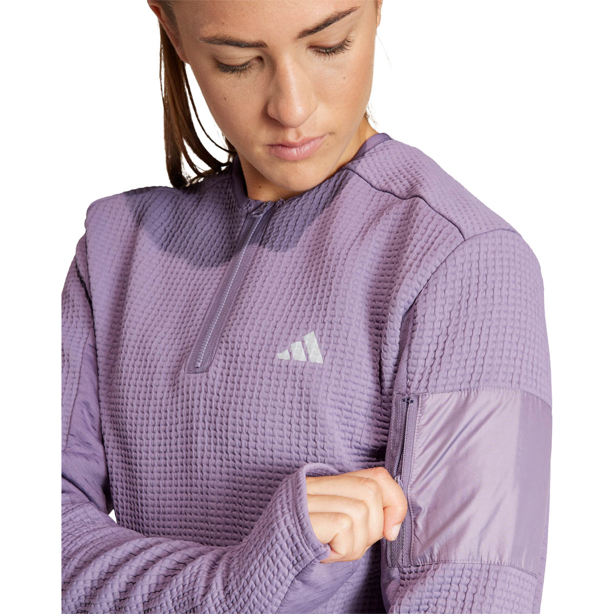 adidas Ultimate Conquer The Elements Cold Ready 1/2 Zip Løbetrøje Dame