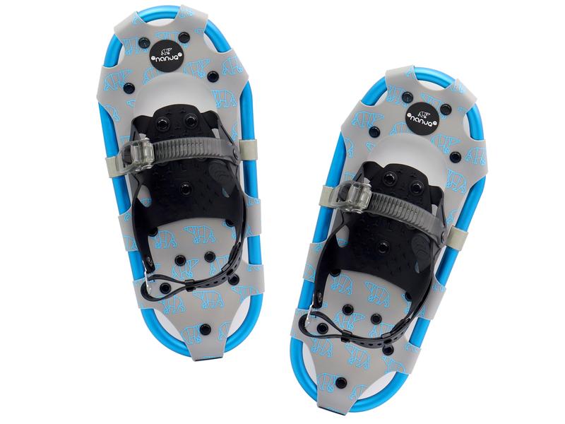 Nanuq Schneeschuh Adventure Kids Grau/Blau Der coole und funktionale Schneeschuh für alle Kids.