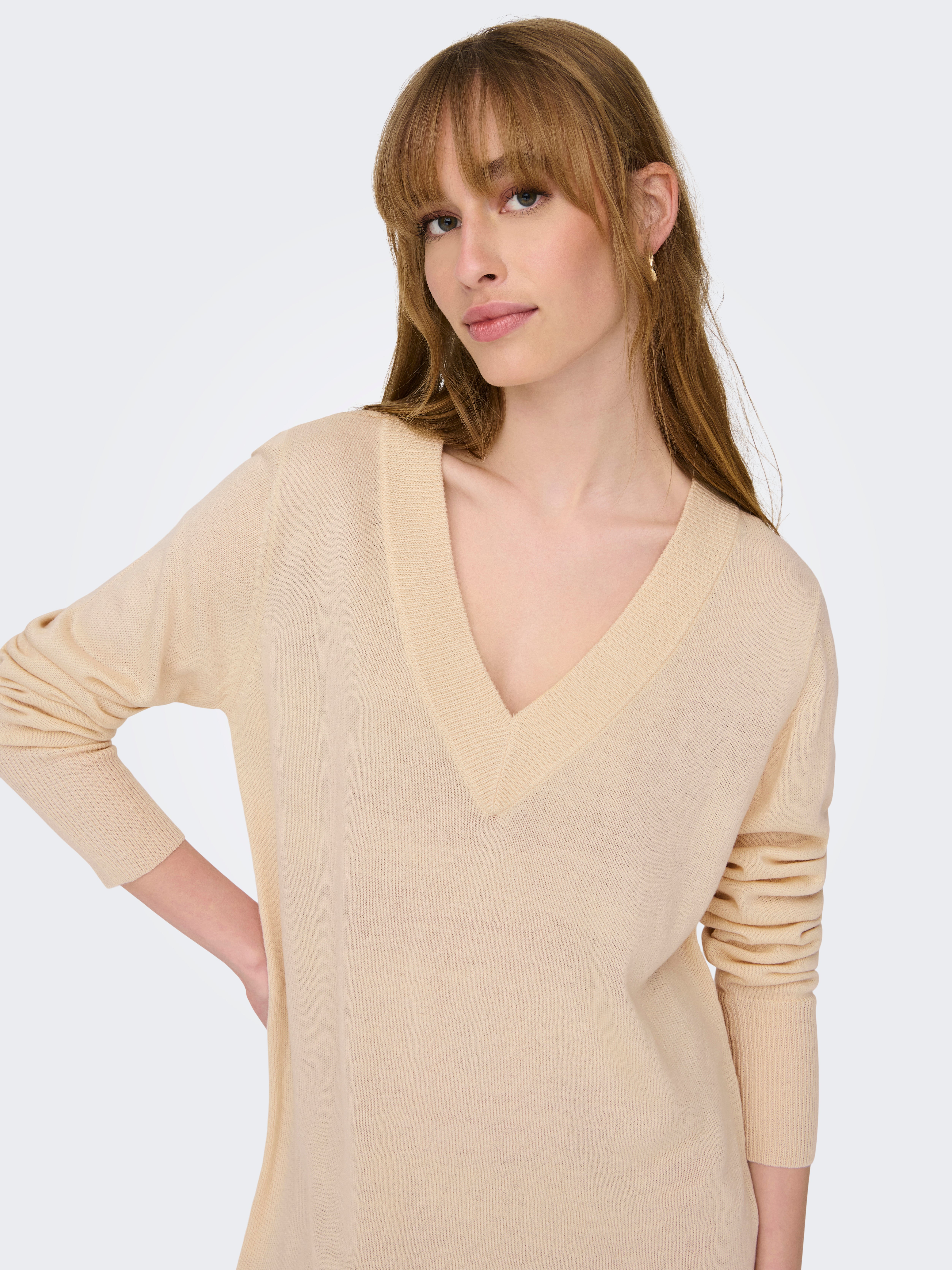 JDYLAURA Kurzes Kleid Tapioca