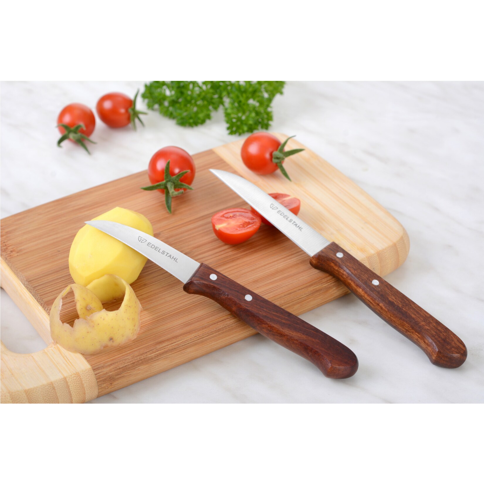 GRÄWE Messerset 2-tlg mit Holzgriff
