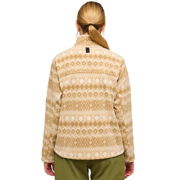 Sweat polaire HAGLÖFS MORA MID WOMEN SAND/CINNAMON BROWN
