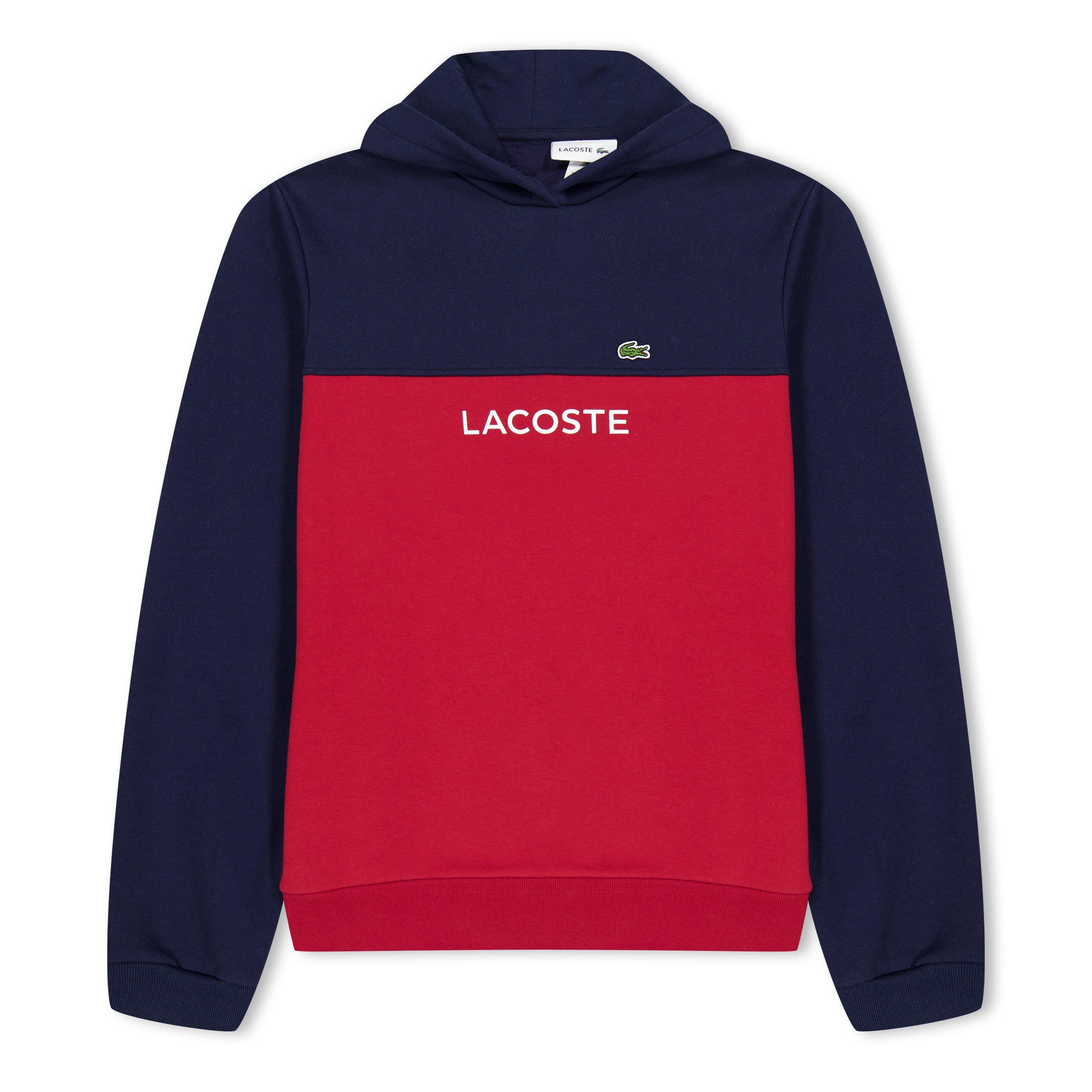 Lacoste Lacoste Colour Block Hoodie Juniors