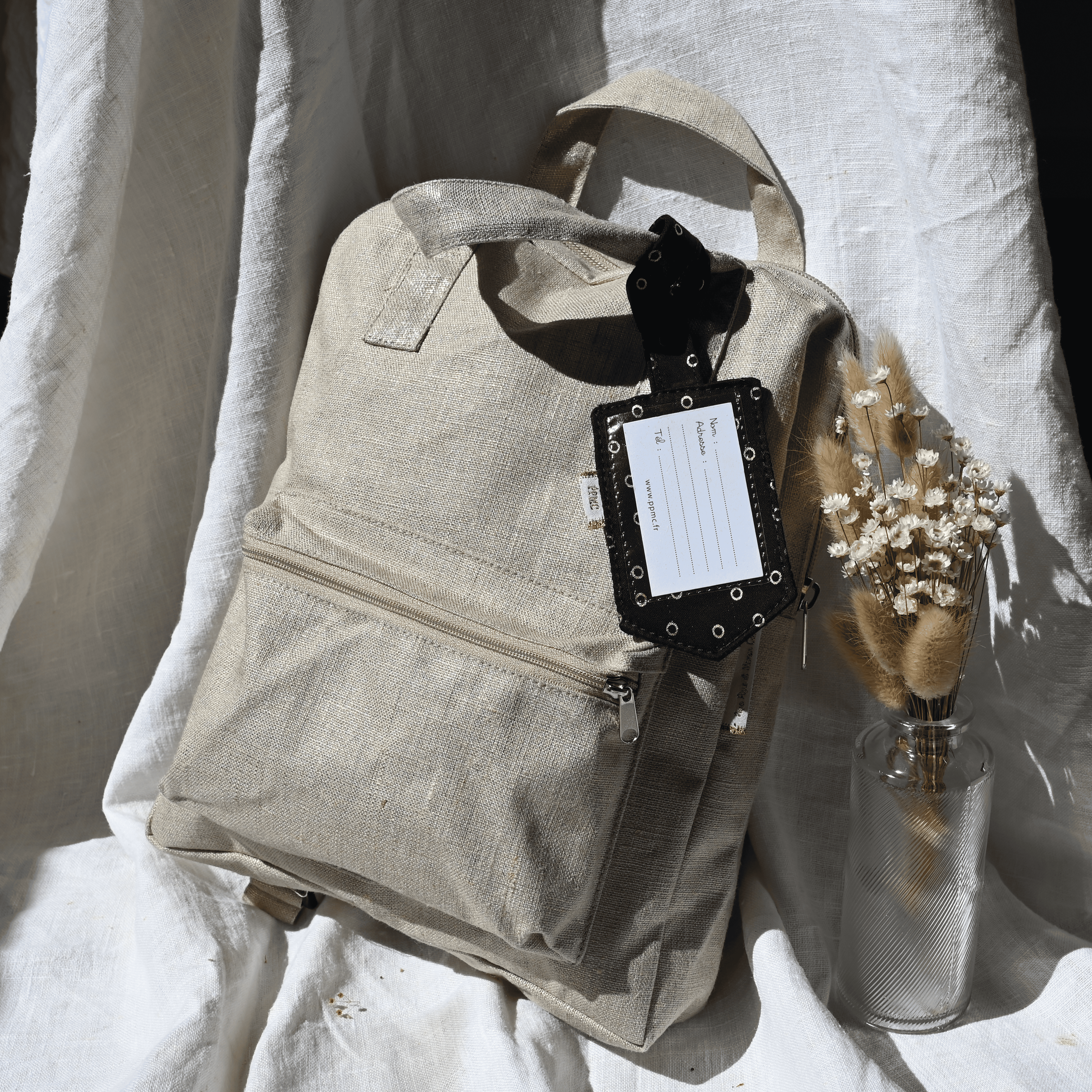 Petit Sac À Dos Gaby Lin Doré