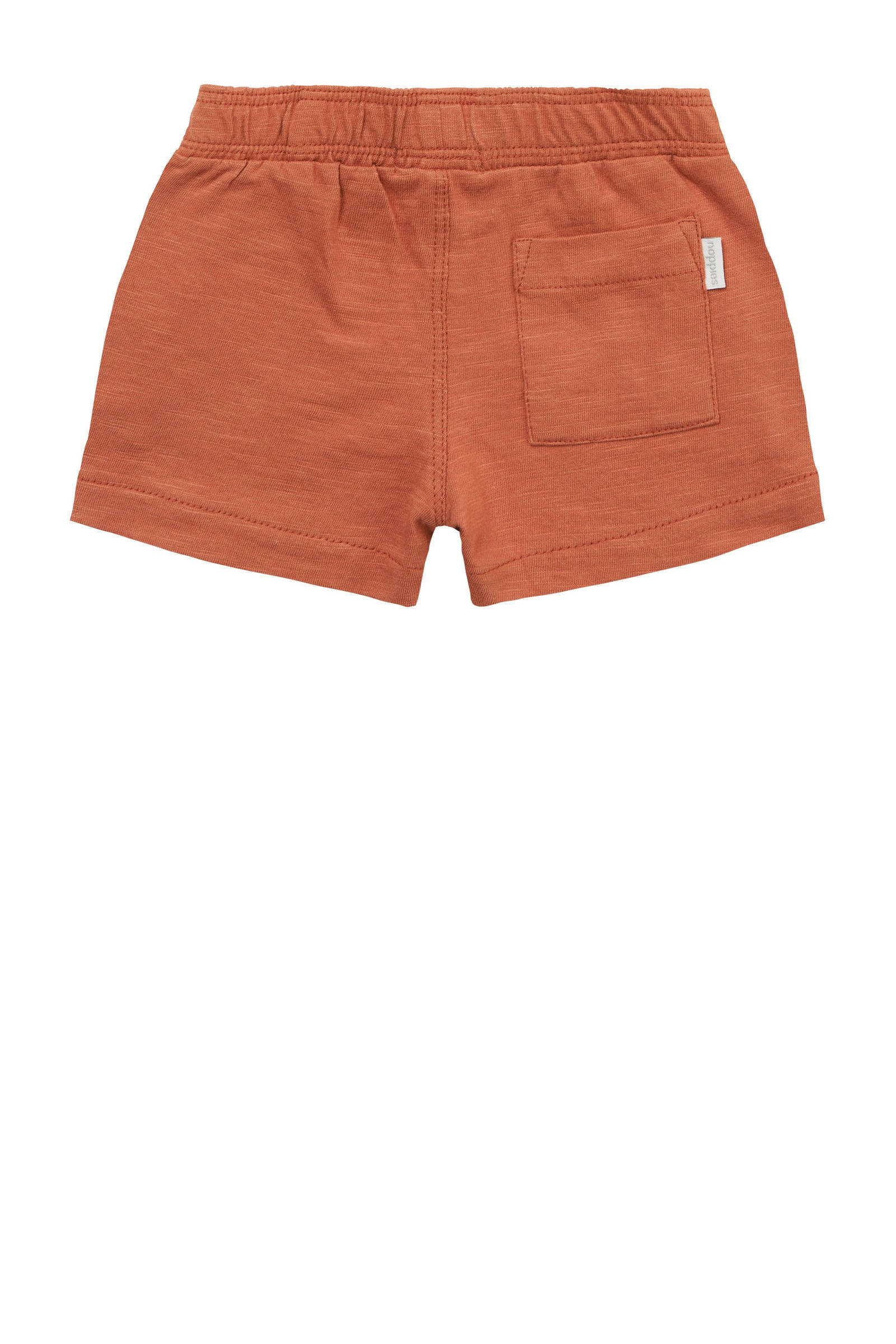 Noppies baby short Madrid van katoen bruin