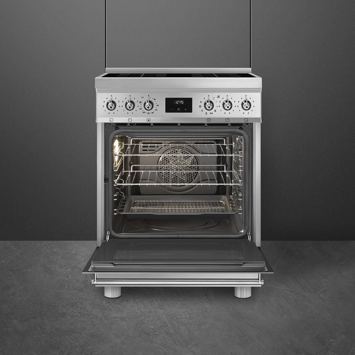 C6IPXM2 induksjonsovn 60 cm, rustfritt stål
