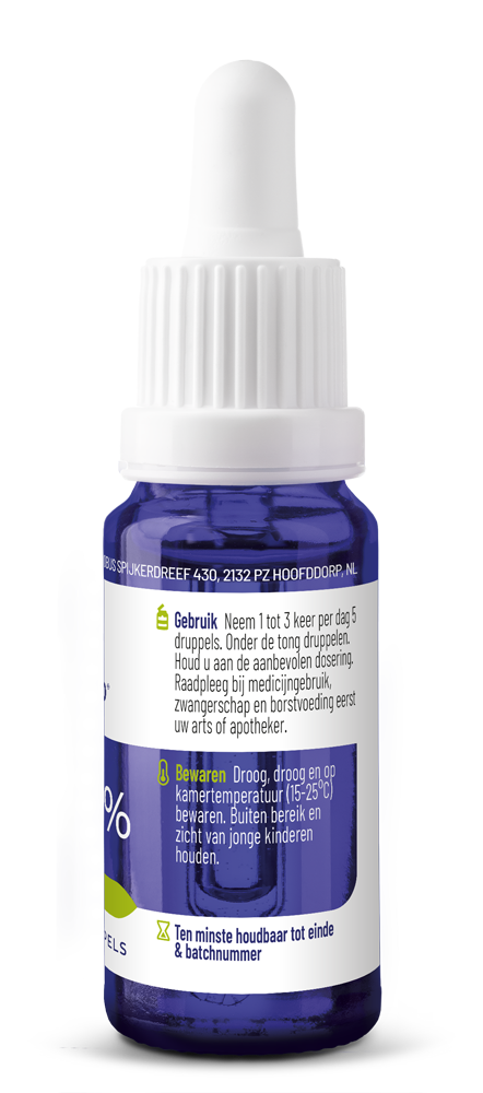 Vitakruid CBD Olie 10% Full Spectrum Met Mct Als Drager (10 ml)