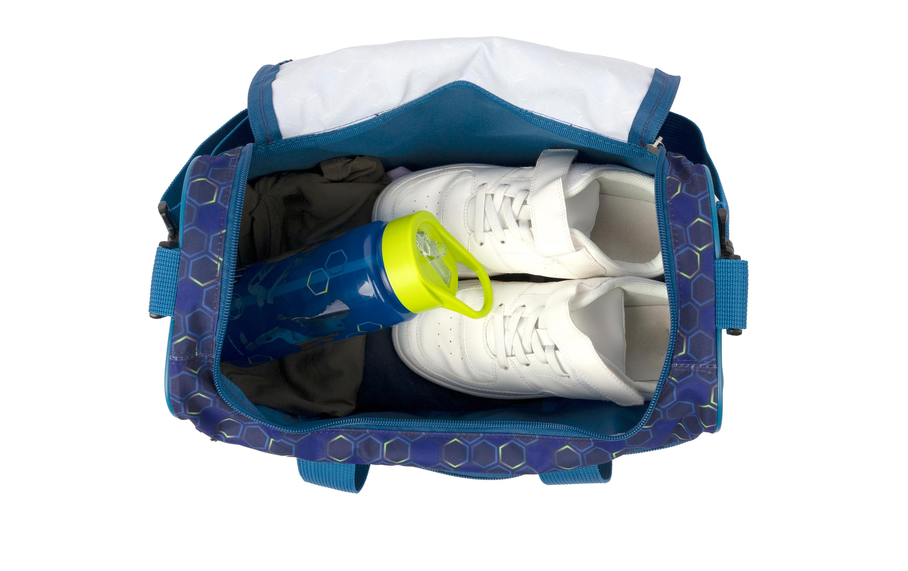 Turnsack Fussball 8 lSporttasche oder Reisetasche für Kinder