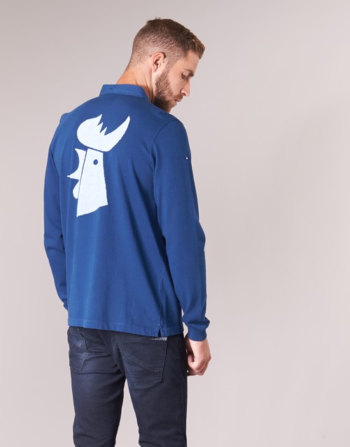 Serge Blanco - POLO France - Bleu