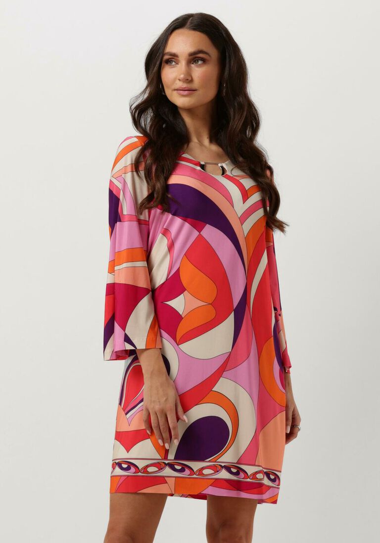 ANA ALCAZAR roze ana alcazar mini jurk tunic dress