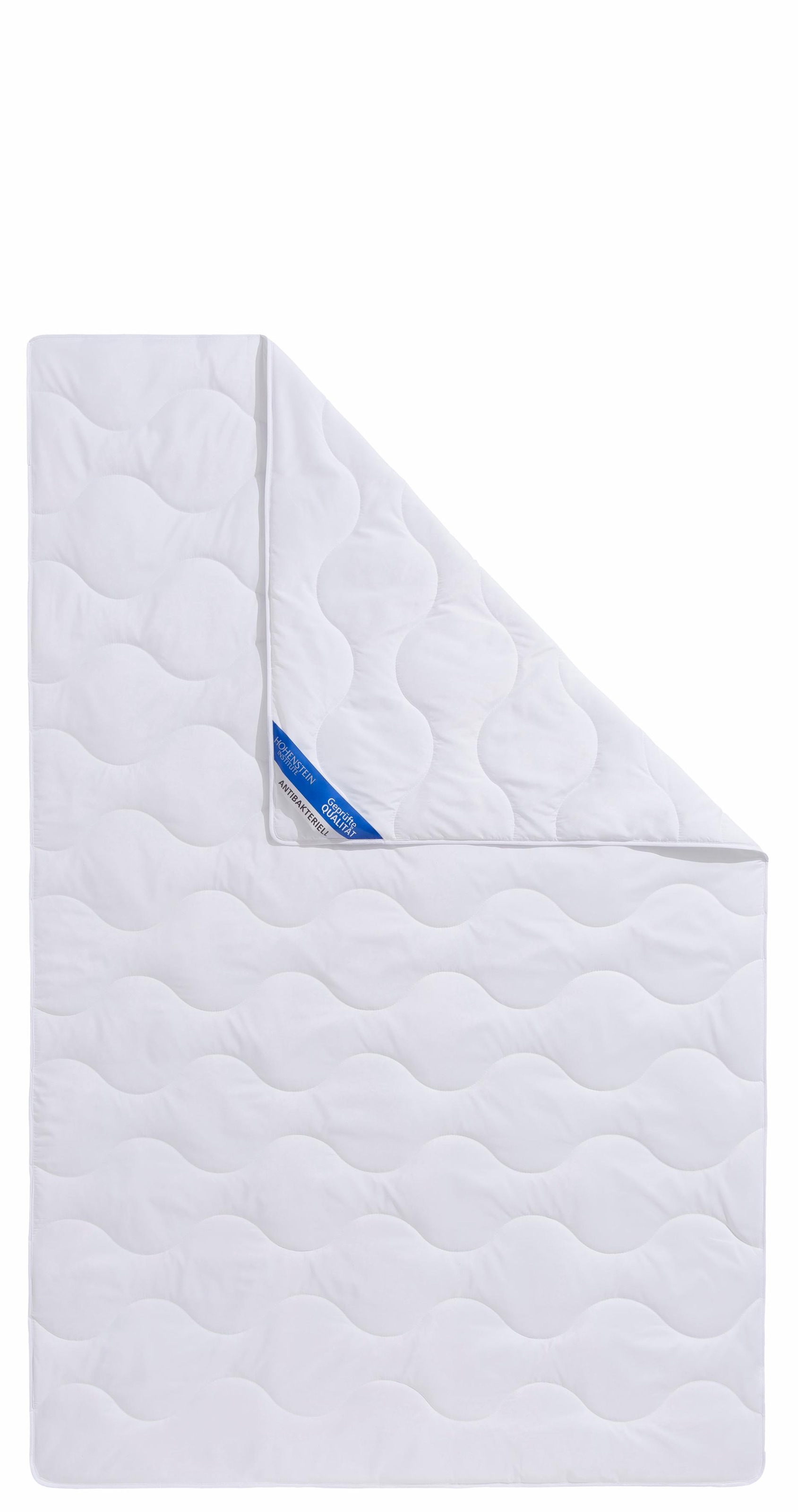 Jekatex Kunstfaserbettdecke »Hohenstein Bettdecke, 135x200 oder 155x220 cm, für Sommer oder Winter« leicht Füllung Polyester 1 Stk. tlg. mit antibakterielle Wirkung durch Aegis-Technologie