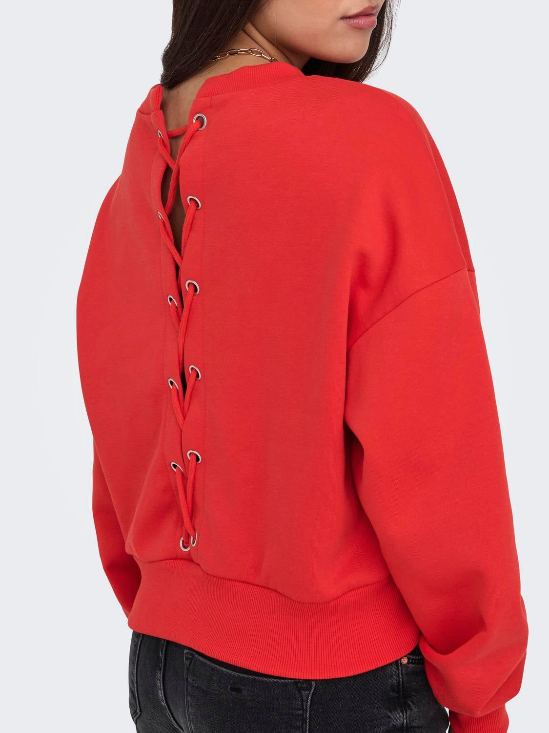 ONLAILEN Sweatshirt Flame Scarlet