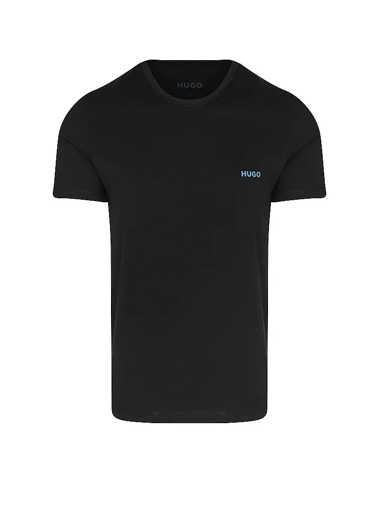 HUGO T-Shirt 3er Pkg. TRIPLET blau