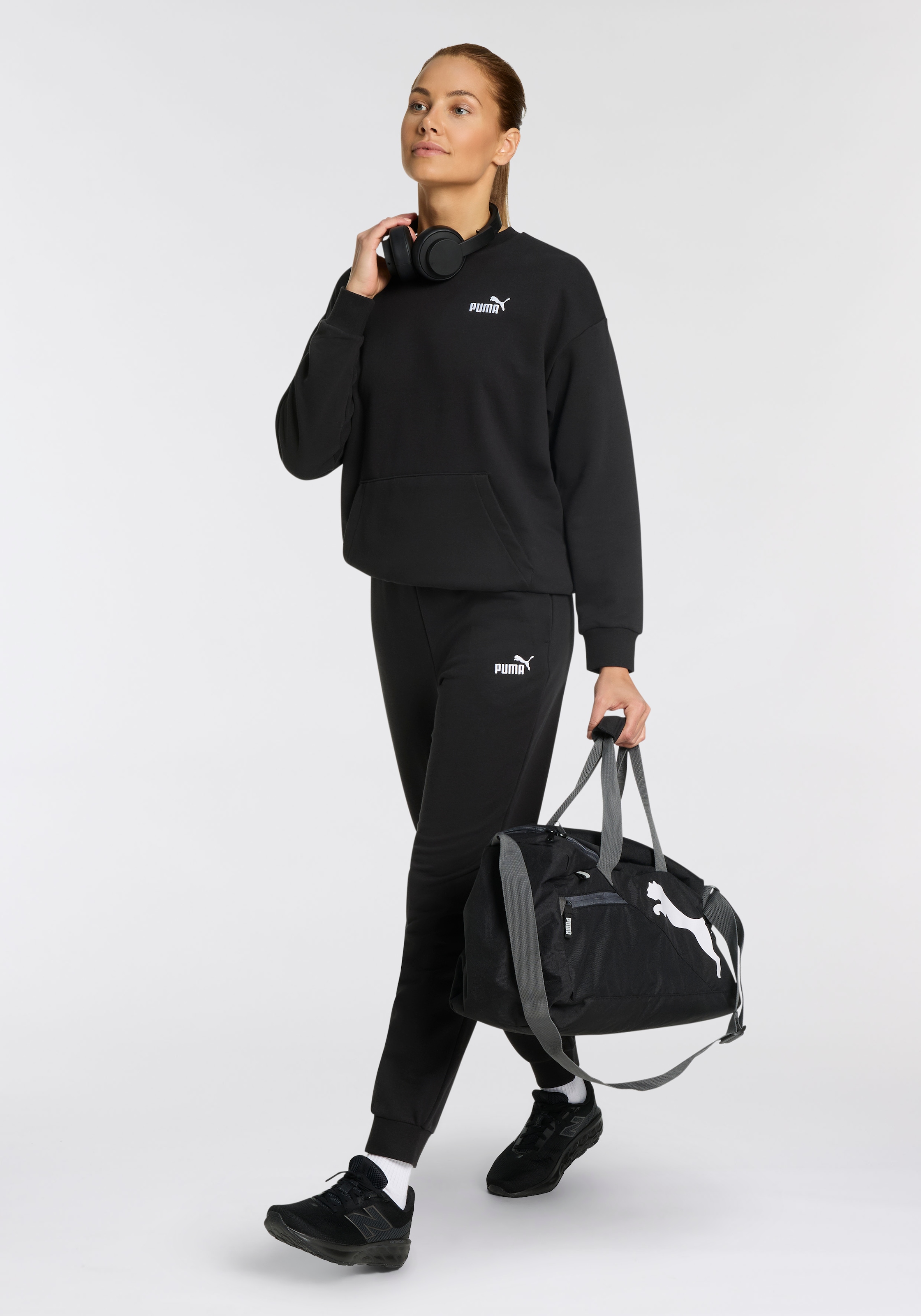 PUMA Trainingsanzug »RELAXED SWEAT SUIT TR CL« 2 Stk. tlg.