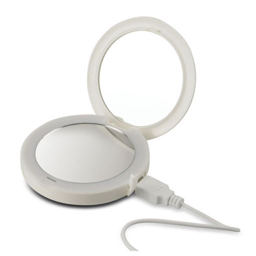 Homedics Kosmetikspejl, Ø9 cm