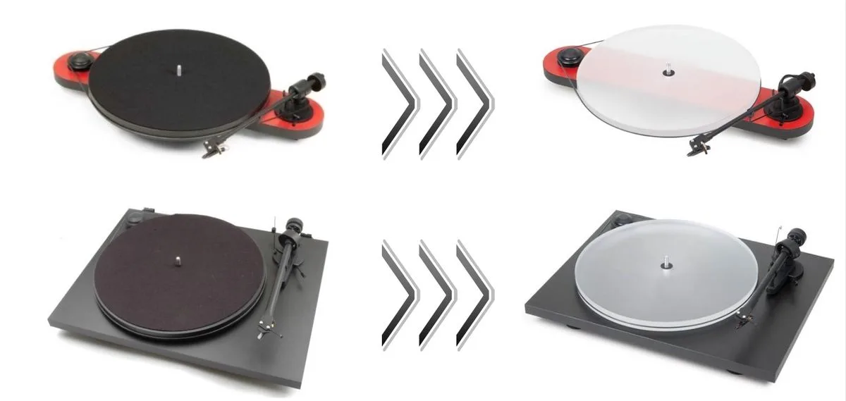 Pro-Ject Acryl It E Plateaux et couvres-plateaux