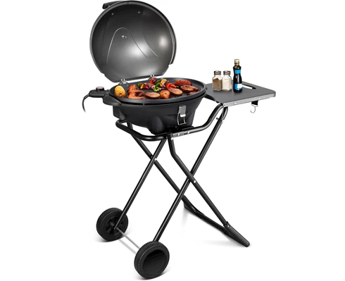 Austin and Barbeque AABQ Electric Grill with Trolley