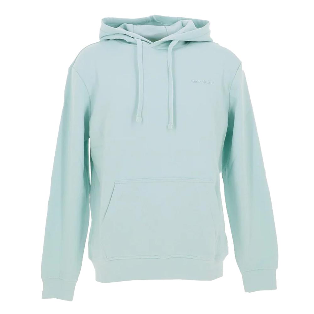 Teddy Smith Sweat à Capuche Bleu Ciel Homme Teddy Smith nark Hoody