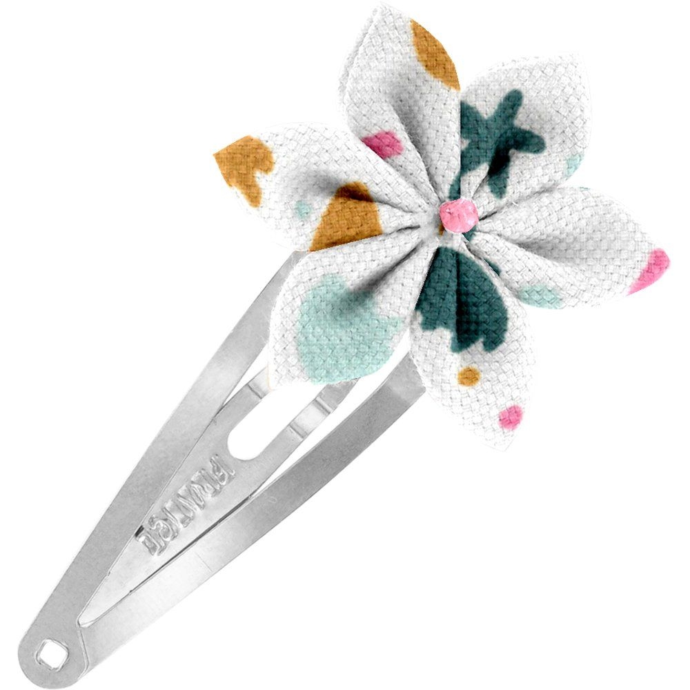 Barrette Clic-Clac Fleur Étoile Bord De Mer