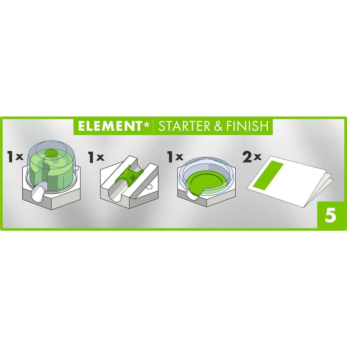 Ravensburger Spiel GraviTrax POWER Element Starter & Finish