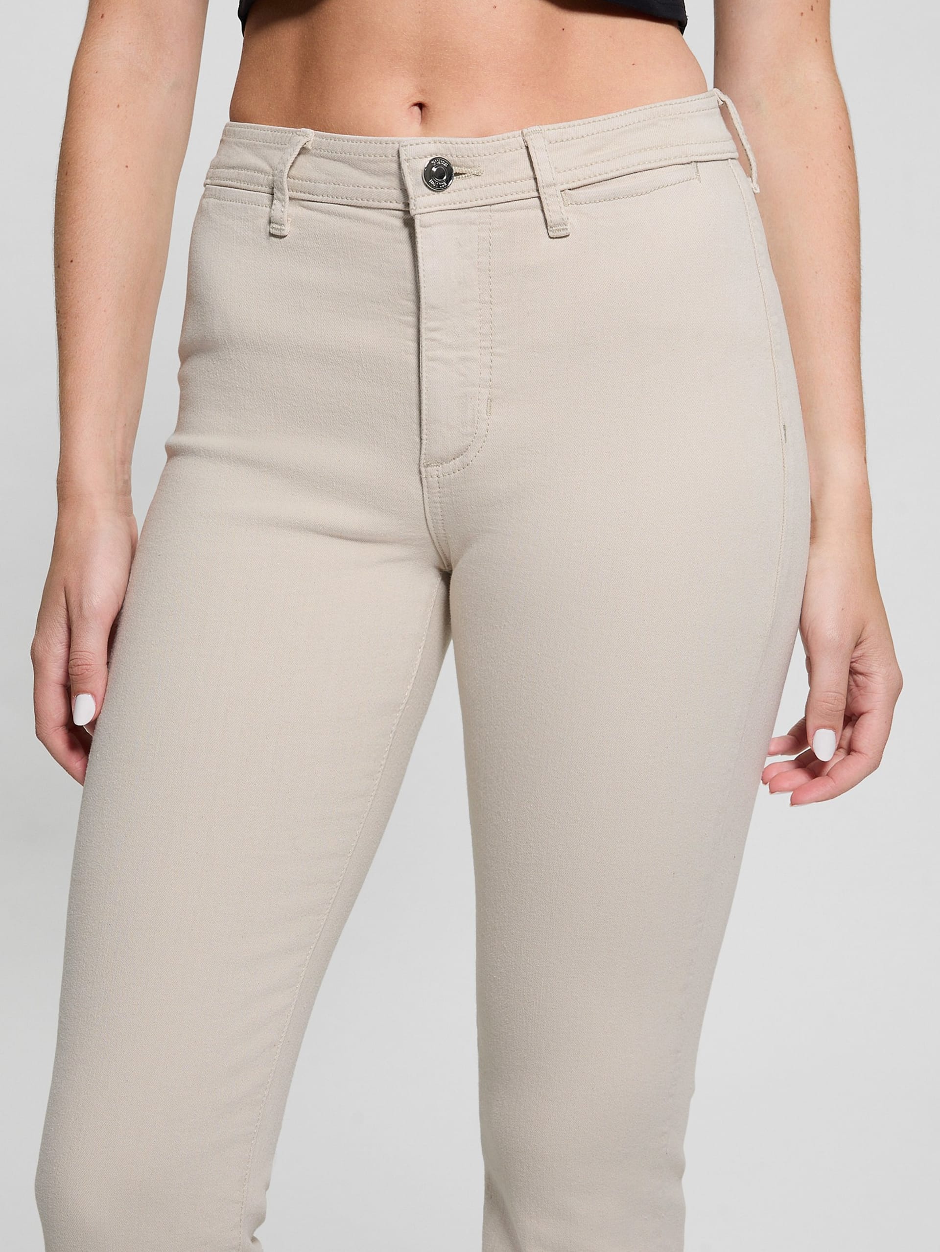 Calça jeans flare de cintura alta Eco Belle