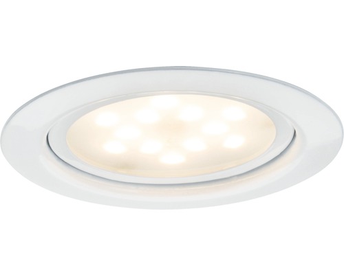 LED Meubel Inbouwspots Set IP20 3-delig 3x4,5W 3x305 lm 2700K Ø 6,5/5,4 cm Micro Line wit