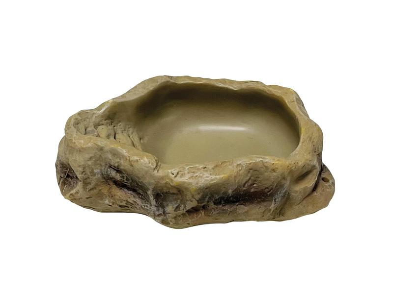 Repto Wasserschale Deco XS, 10 x 8 x 3 cm Schale für eine artgerechte Fütterung