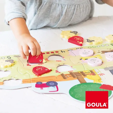 Jumbo Spiele GOULA Puzzle 1-5, 15 Teile