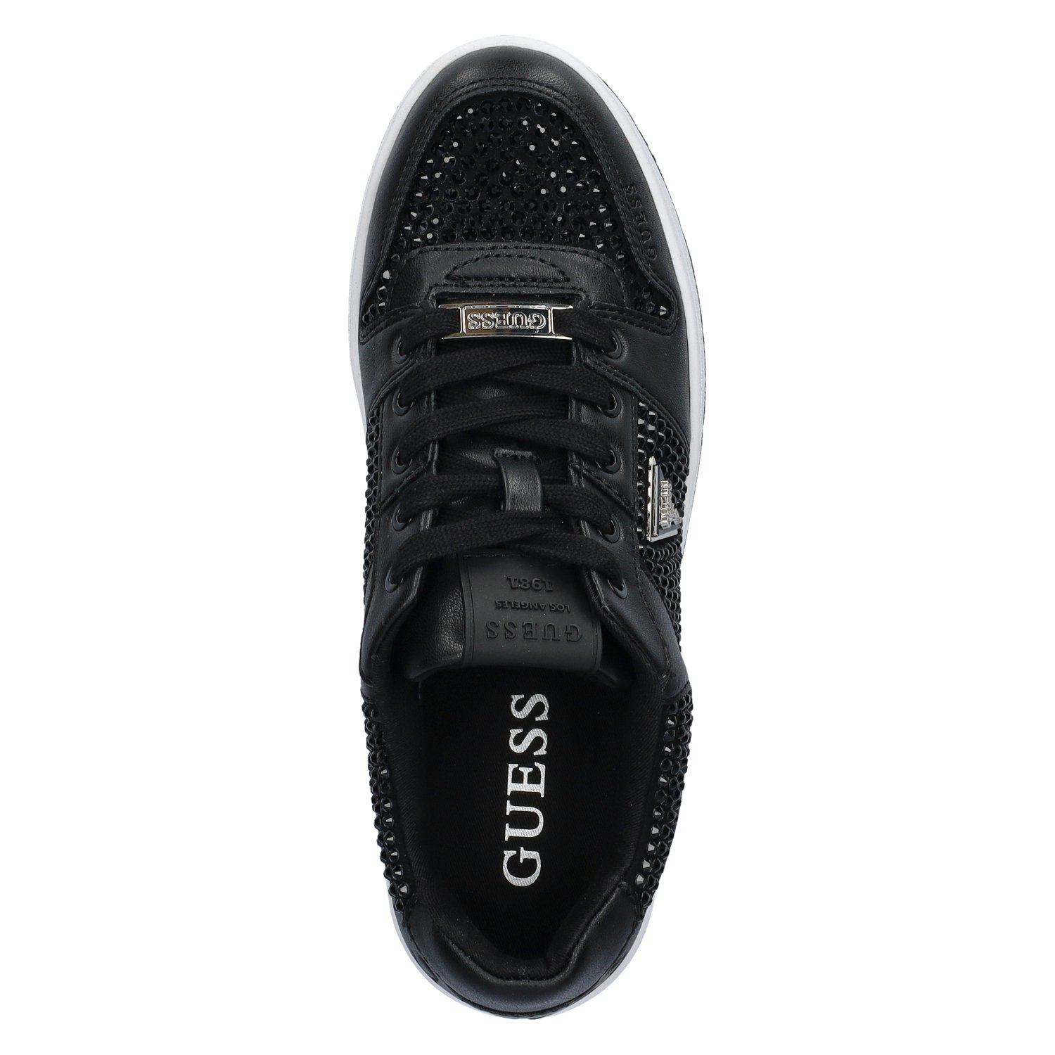 Naresa dames sneaker Guess Zwart