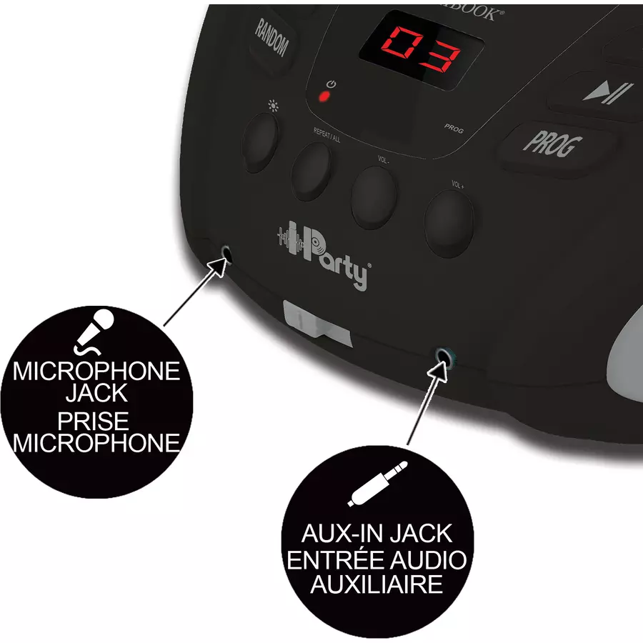LEXIBOOK IParty Bluetooth CD-Player