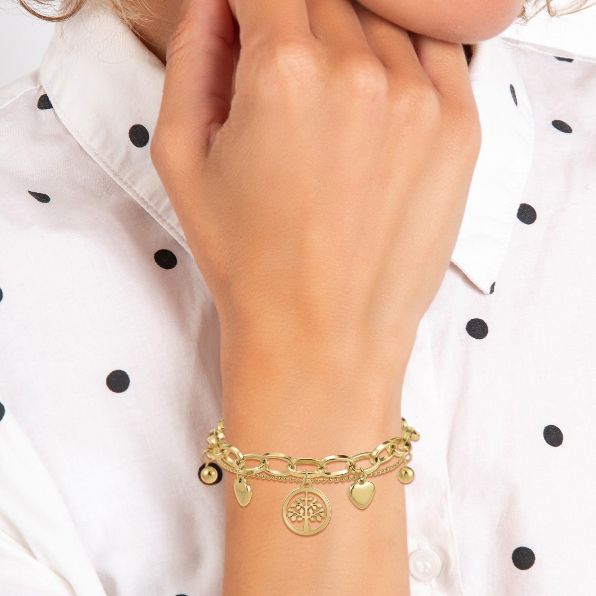 Bracelet SC Bohème en acier inoxydable