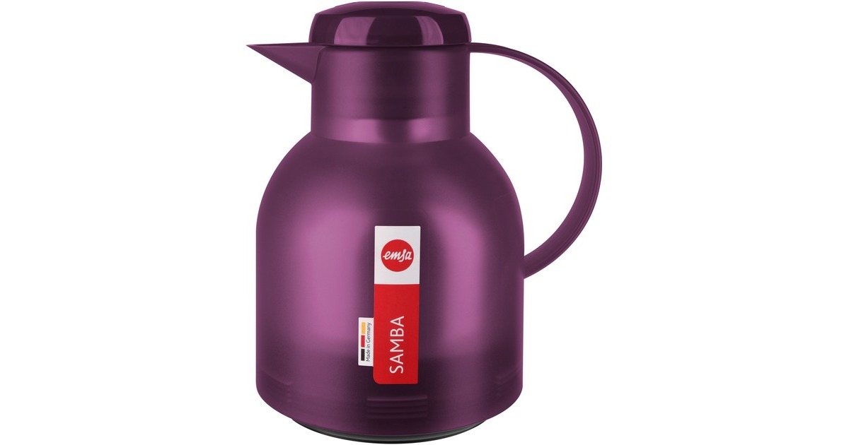 EmsaSAMBA Isoleerkan  (Aubergine, 1 Liter, Quick Press Sluiting)