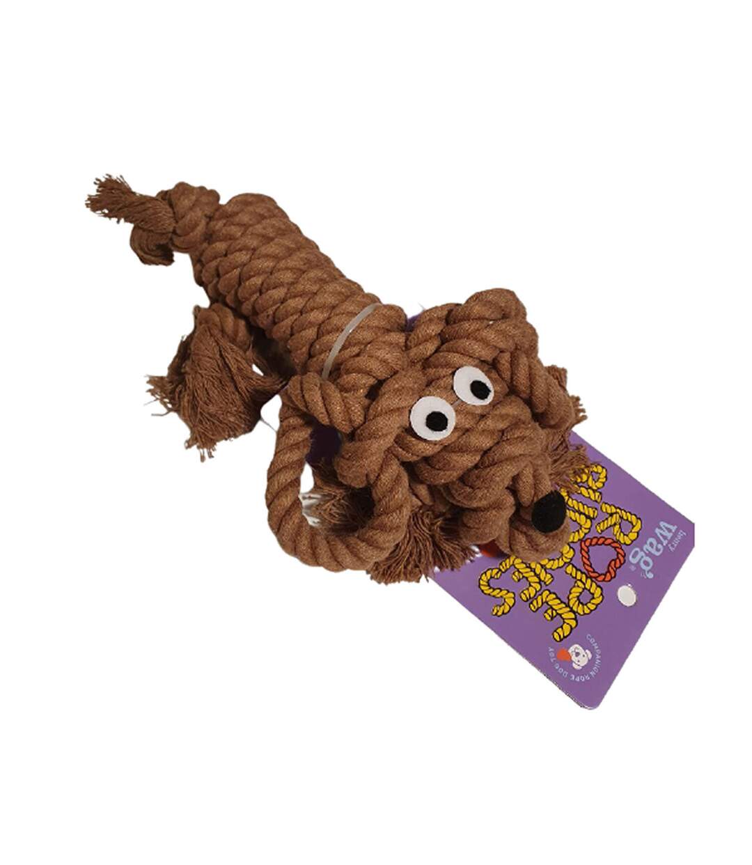 Henry Wag - Jouet pour chiens en corde BUDDY PABLO (Marron) (S) - UTTL5169