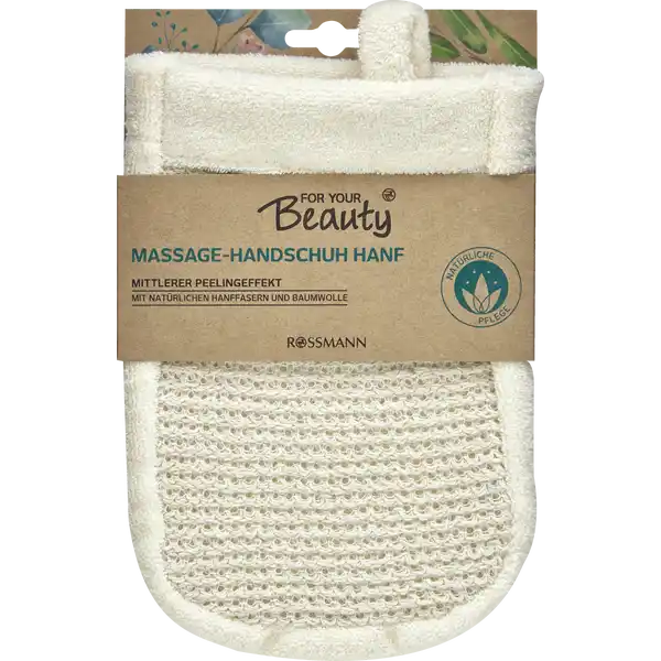 Massage-Handschuh Hanf