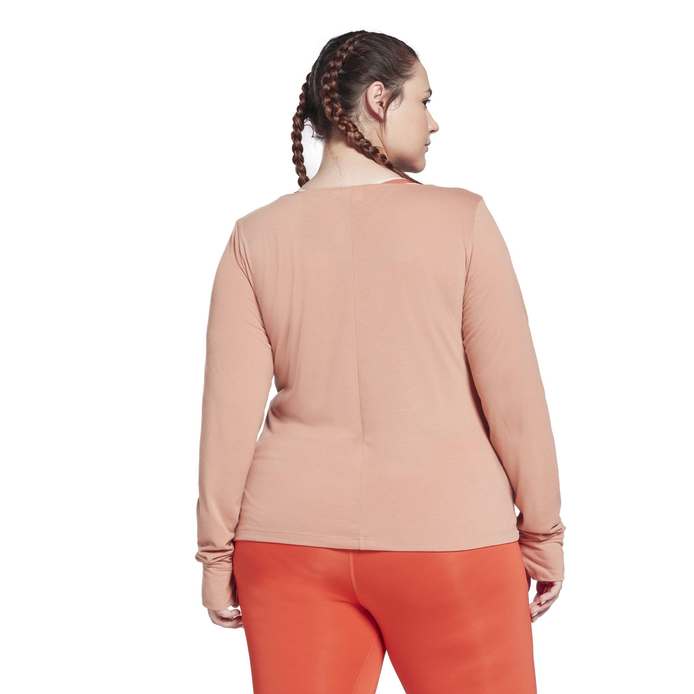 Reebok Workout Ready Supremium Long Sleeve Top T Long Sle Gym Womens