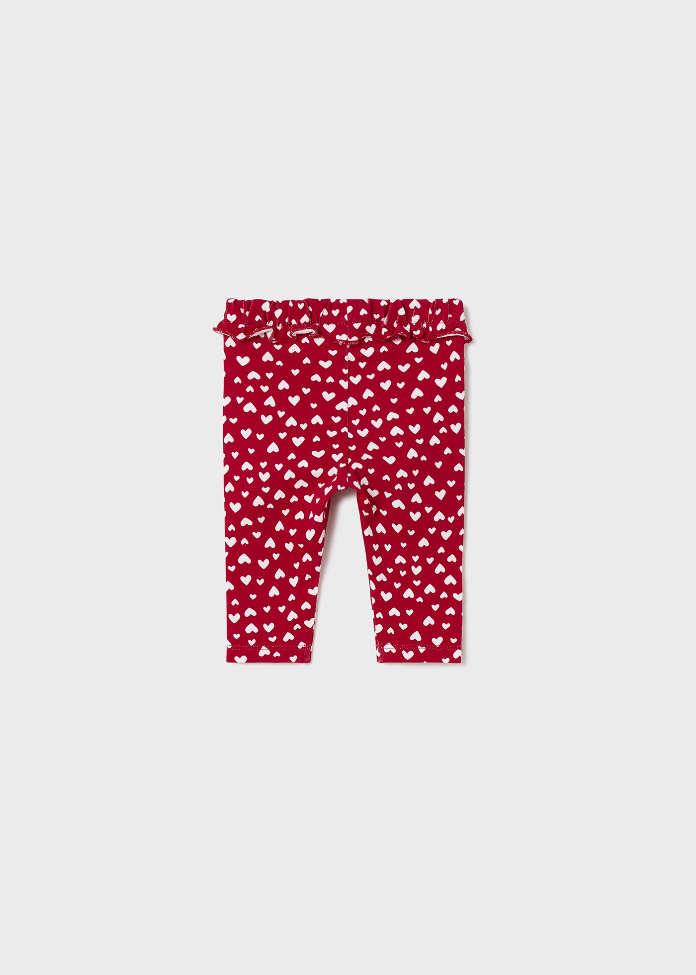 Conjunto de 2 leggings de algodão sustentável para recém-nascidos