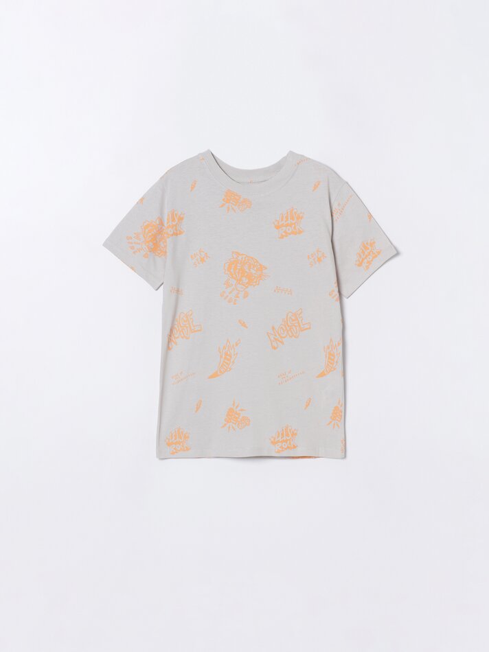 Pacote com 4 camisetas de manga curta sortidas - Coral Forte