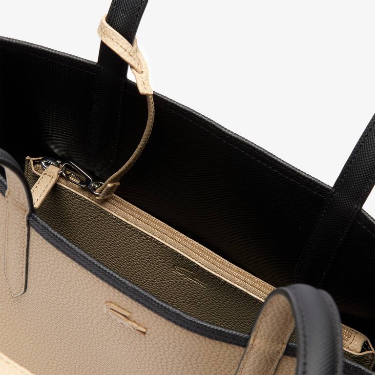 Sac cabas Anna réversible bicolore Sacs à main & Cabas - Noir - Lacoste - Femme