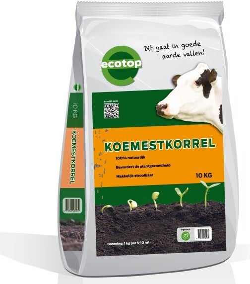 Ecotop koemestkorrel 10 kg