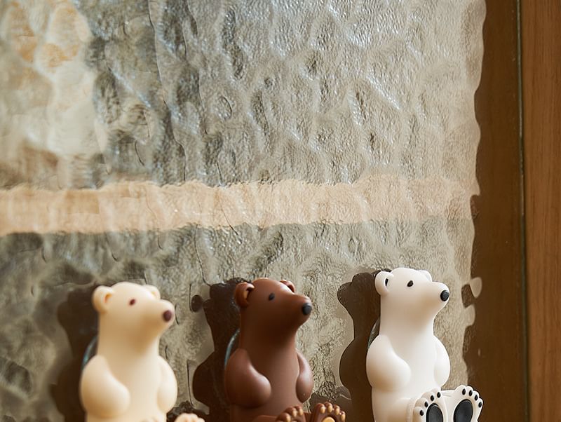 Coolkiss - Bear Siliconen Kleeftandenborstelhouder