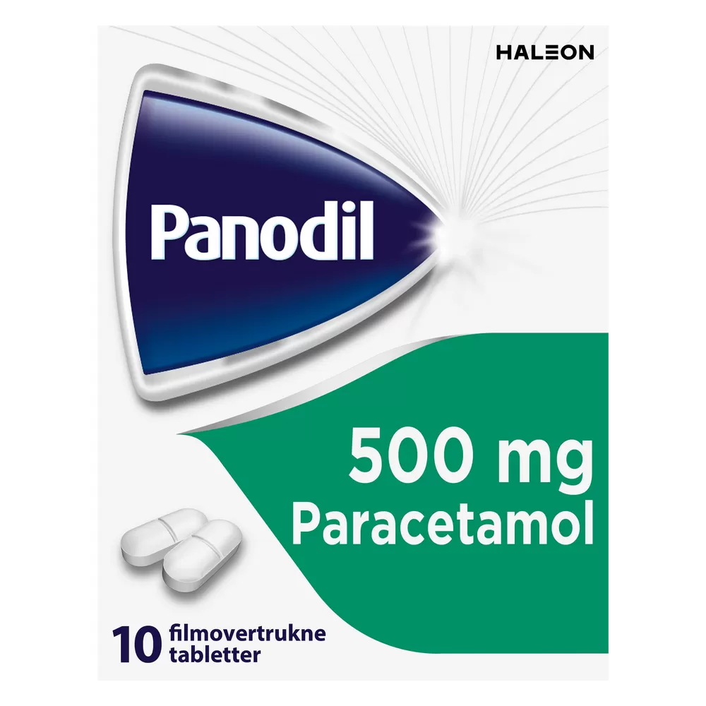 Panodil 500 mg - 10 tabletter