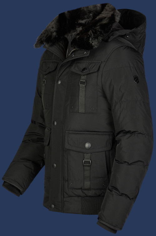 Leuchtcraft Blouson HaHeMeAirTec, Schwarz