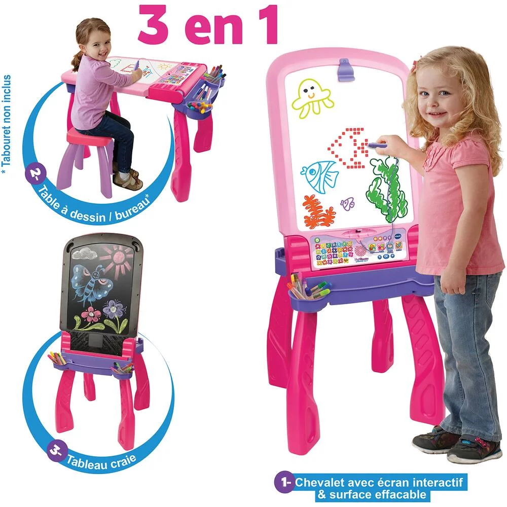 DIGIART - MAGI CHEVALET INTERACTIF 3 EN 1