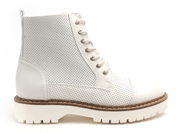 Goodstep boots bottine plates femme 3043 blanc