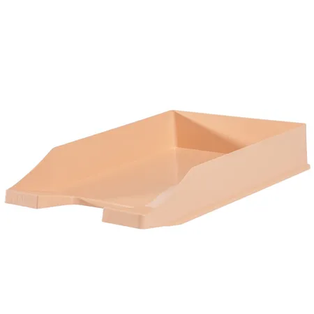 HAN Briefablage KLASSIK, DIN A4/C4, stapelbar, stabil, modern, pastellorange