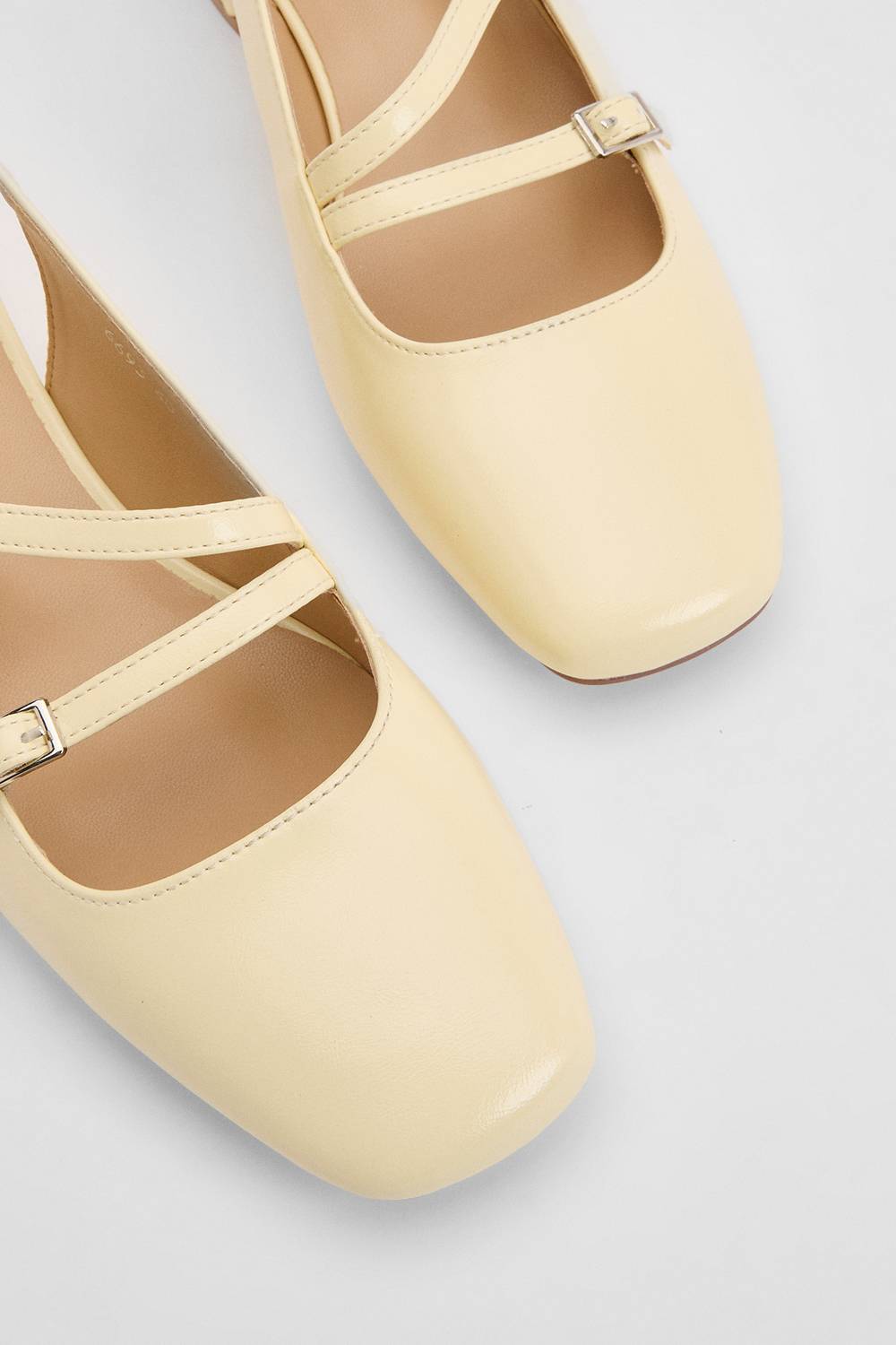 Oasis Ballerines Mary Jane À Bride Arrière Tara En Synthétiquecuir