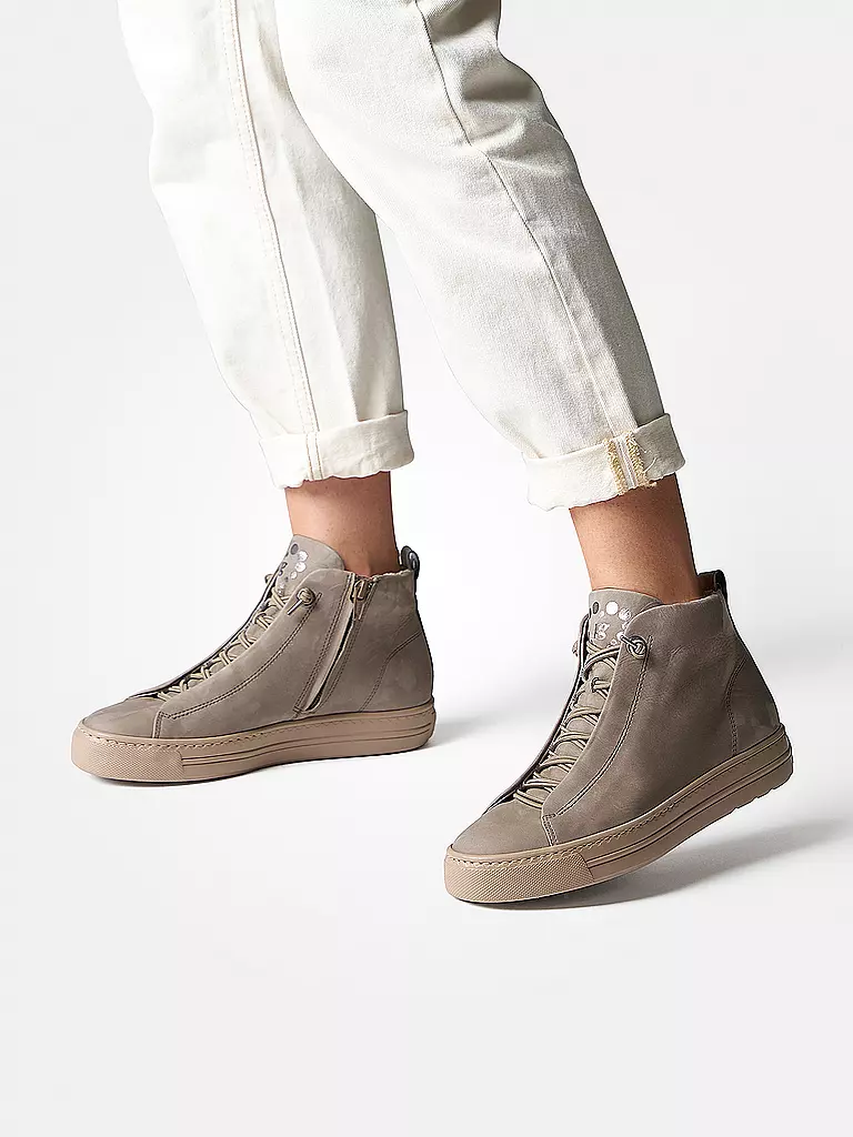 PAUL GREEN Sneaker hellbraun